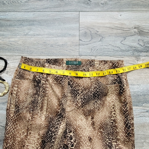 Lauren Ralph Lauren Snake Print Pants - Picture 11 of 11